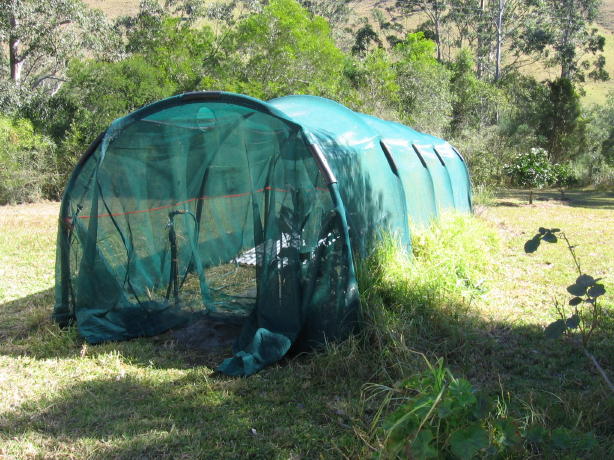 A do it yourself shade house